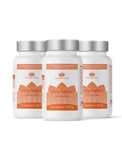 Q10 & Omega 3 | 3 Συσκευασίες